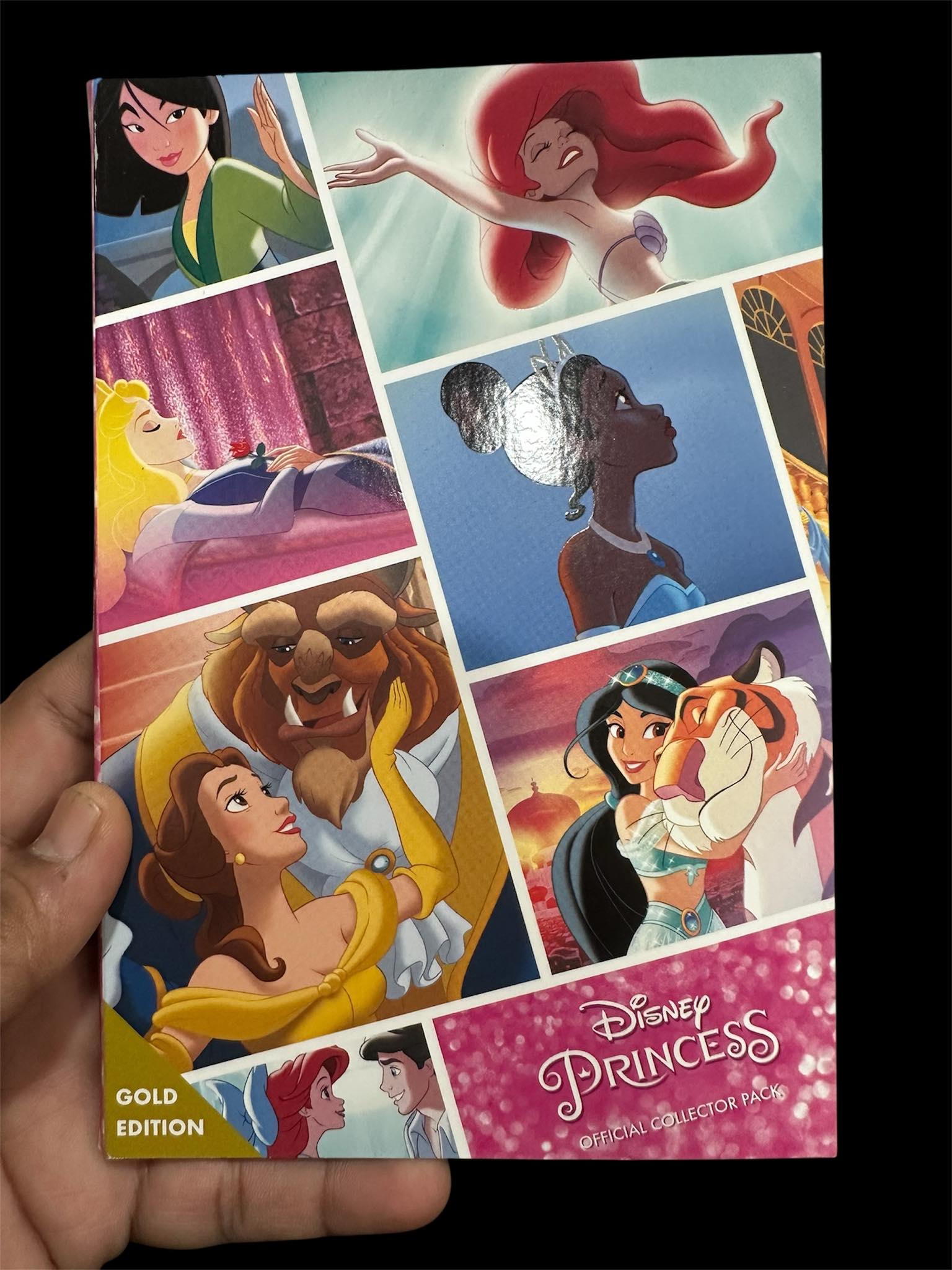 Official Disney gold-plated set Disney Princess set